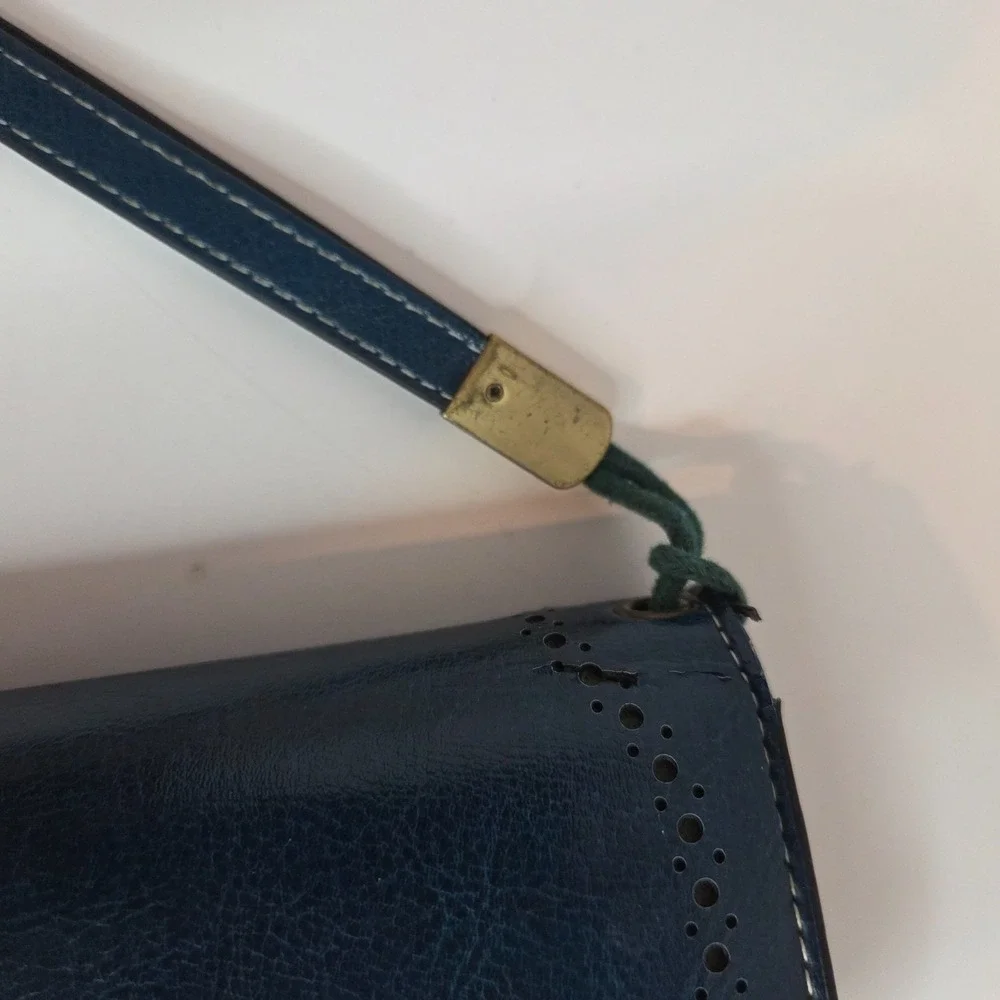 Sendefn Green Leather Clutch Card Holder, Keleel RFID Blocking